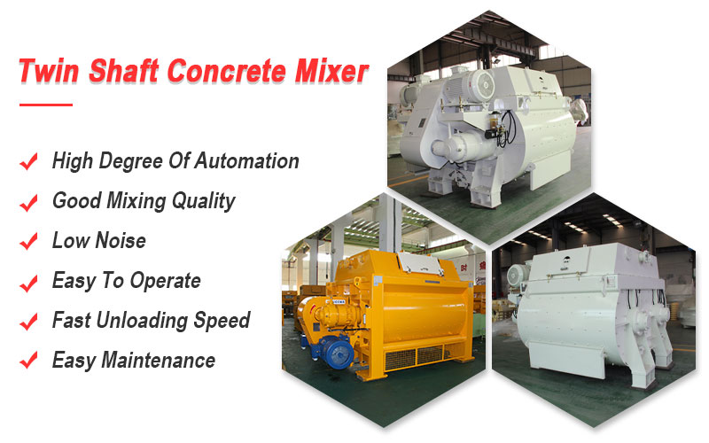 Advantages of twin shaft mixers